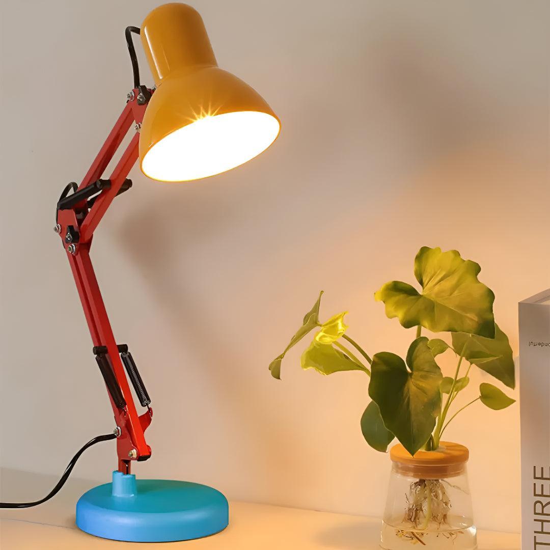 Adjustable Memphis Desk Lamp With Flexible Architect Arm