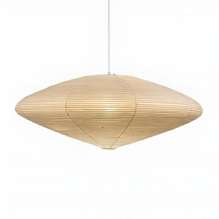 Akari Paper Pendant Light For Home Lighting With Disk Shape