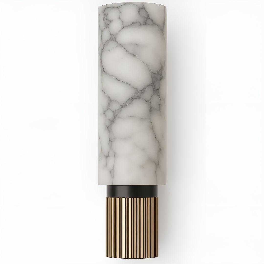 Alabaster Marble Wall Light With Gentle Glow For Ambient Lighting