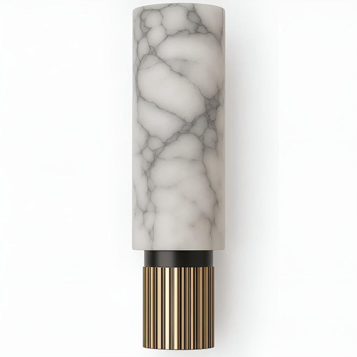 Alabaster Marble Wall Light With Gentle Glow For Ambient Lighting