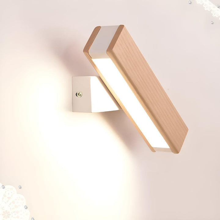Angled Linear Wall Light With Adjustable Tilt