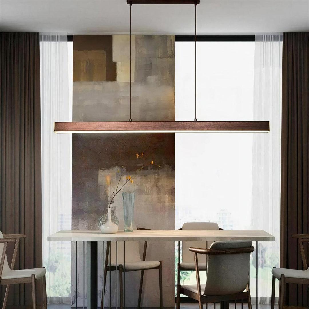 Architectural Linear Pendant Lighting For Contemporary Kitchen Islands And Dining Rooms