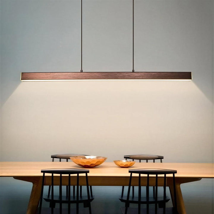 Architectural Linear Pendant Lighting For Contemporary Kitchen Islands And Dining Rooms