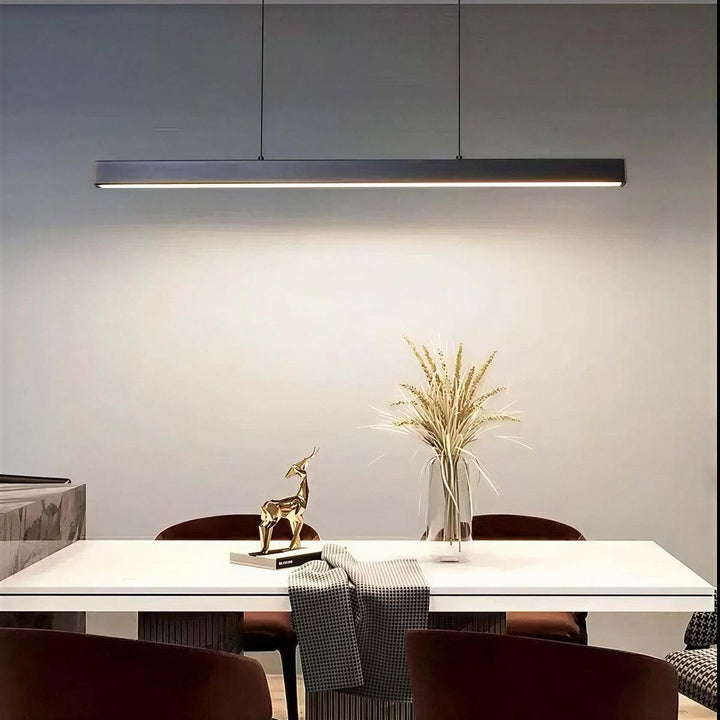 Architectural Linear Pendant Lighting For Contemporary Kitchen Islands And Dining Rooms