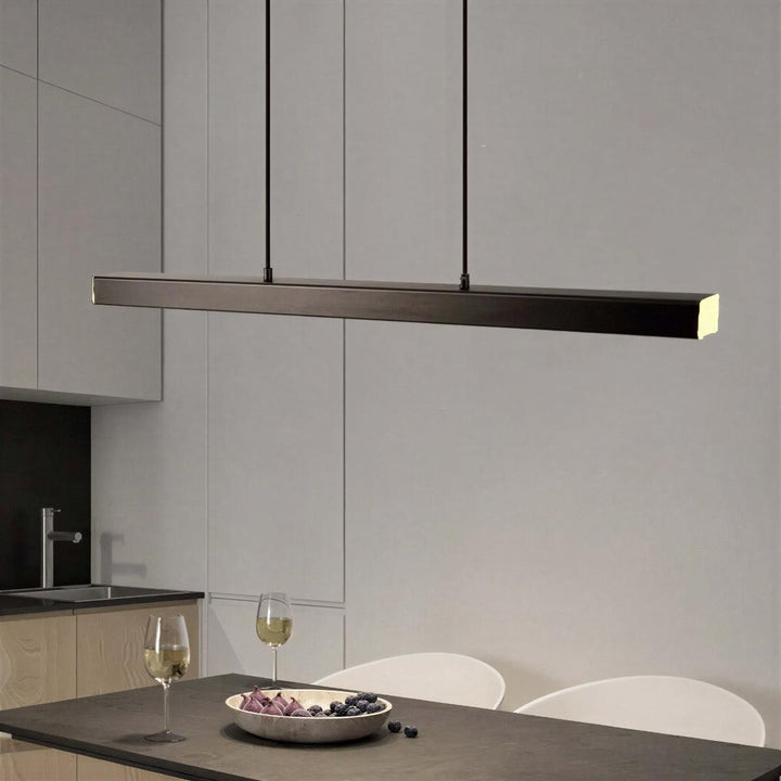 Architectural Linear Pendant Lighting For Contemporary Kitchen Islands And Dining Rooms