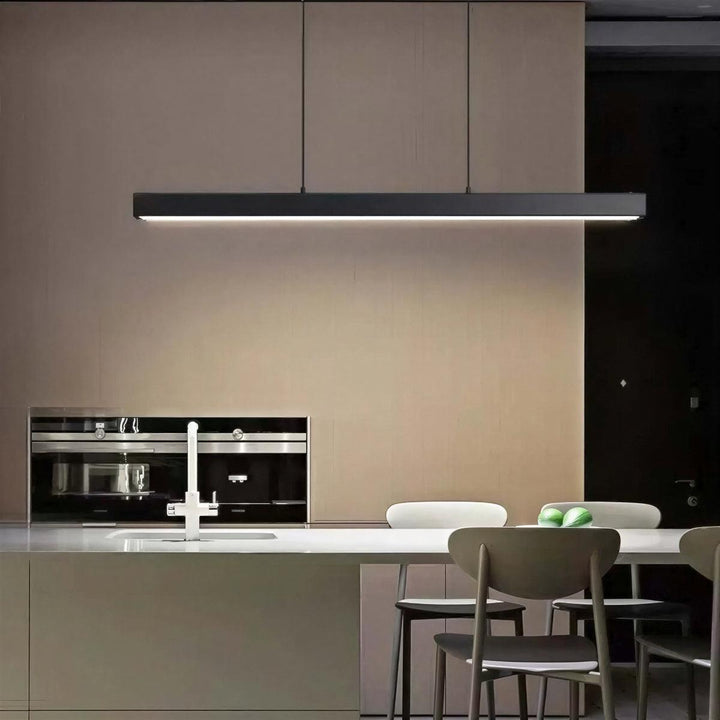 Architectural Linear Pendant Lighting For Contemporary Kitchen Islands And Dining Rooms