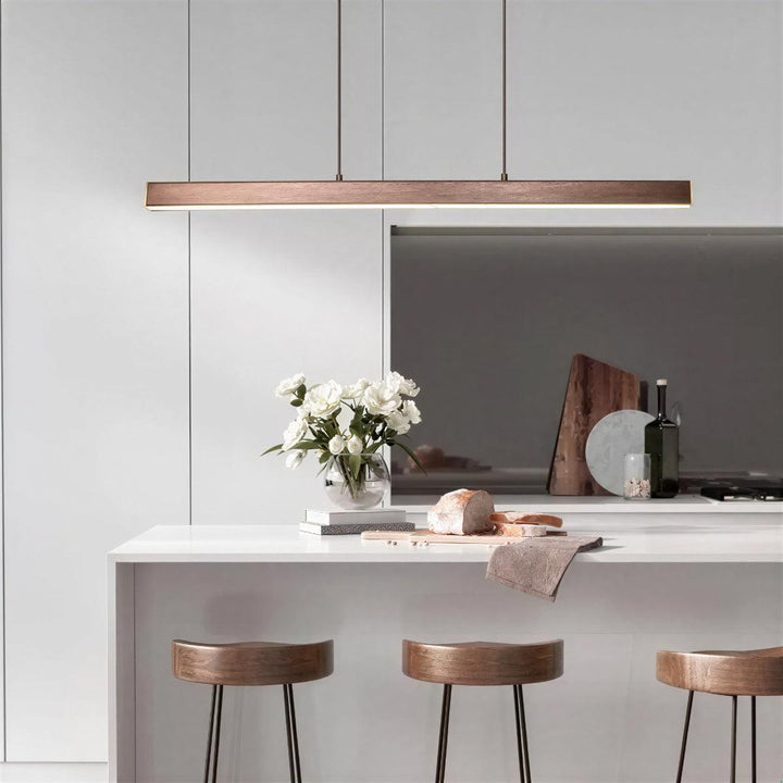 Architectural Linear Pendant Lighting For Contemporary Kitchen Islands And Dining Rooms