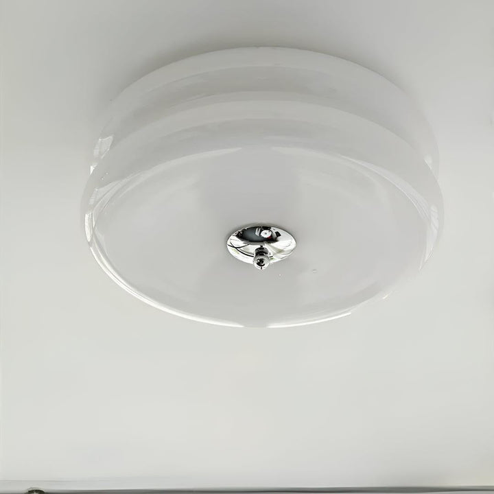 Art Deco Flush Mount Ceiling Light With Vintage Design