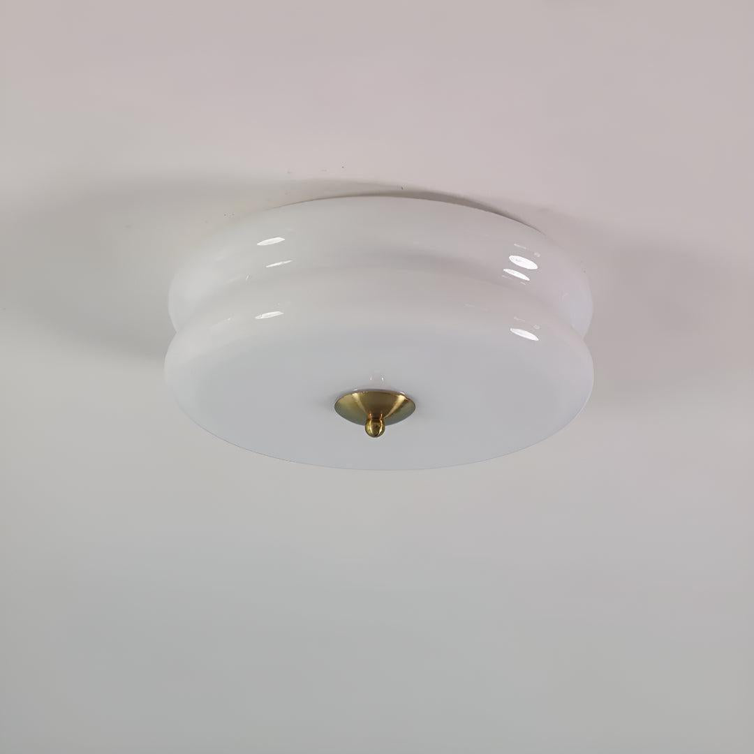 Art Deco Flush Mount Ceiling Light With Vintage Design