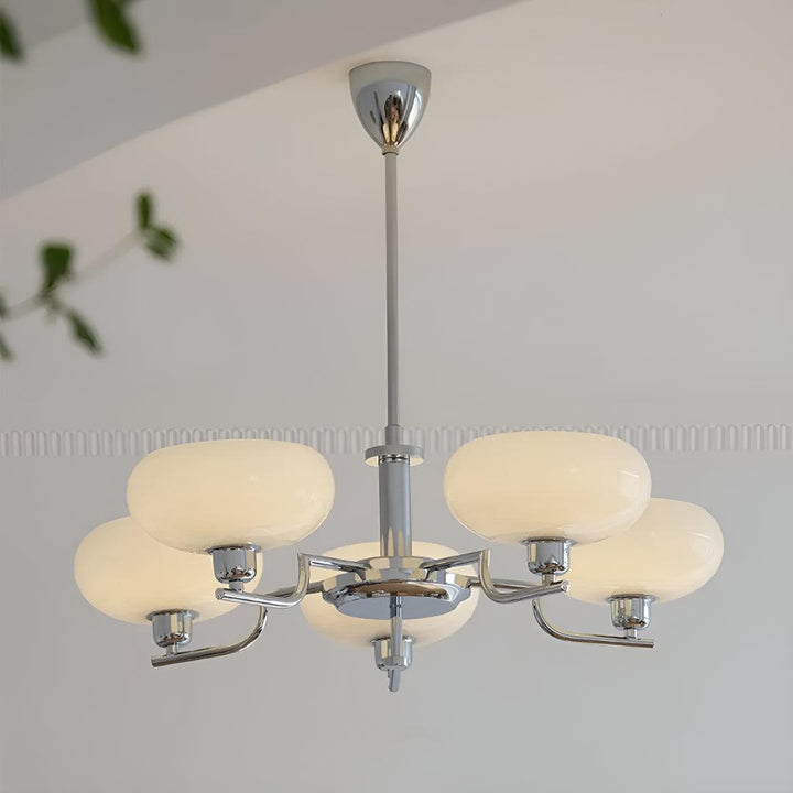 Chandelier With Contemporary Art Deco Styling