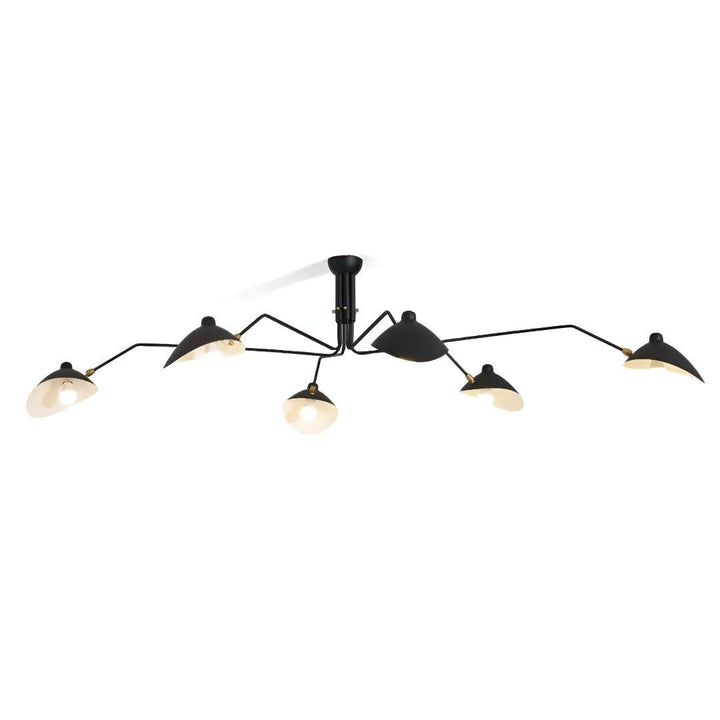 Contemporary Pendant Lamps With Wide Extended Arms