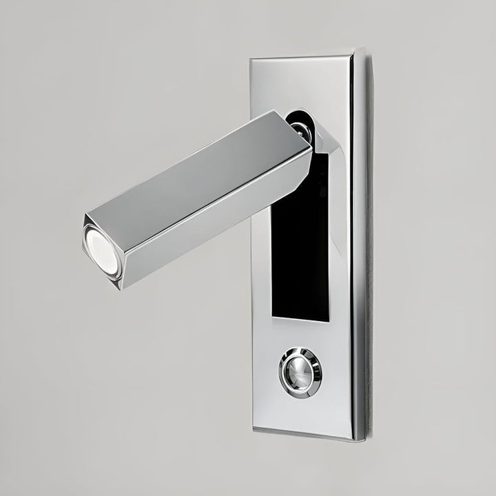 Embedded Recessed Bed Side Wall Light For Reading With Adjustable Head