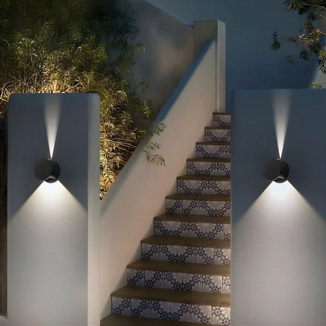 Exterior Dual Beam Wall Lighting For Outdoor Wall
