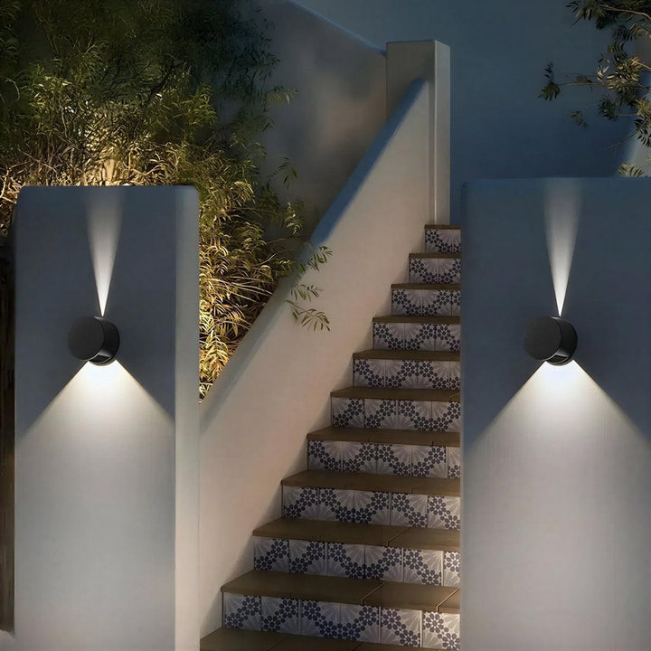 Exterior Dual Beam Wall Lighting For Outdoor Wall