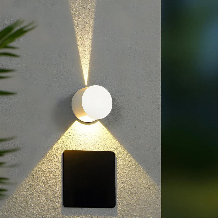Exterior Dual Beam Wall Lighting For Outdoor Wall