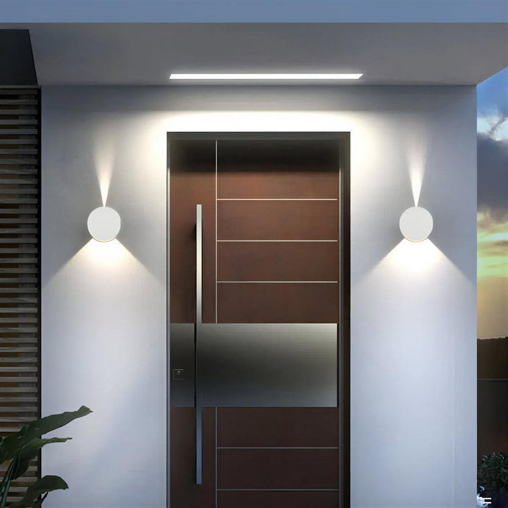 Exterior Dual Beam Wall Lighting For Outdoor Wall
