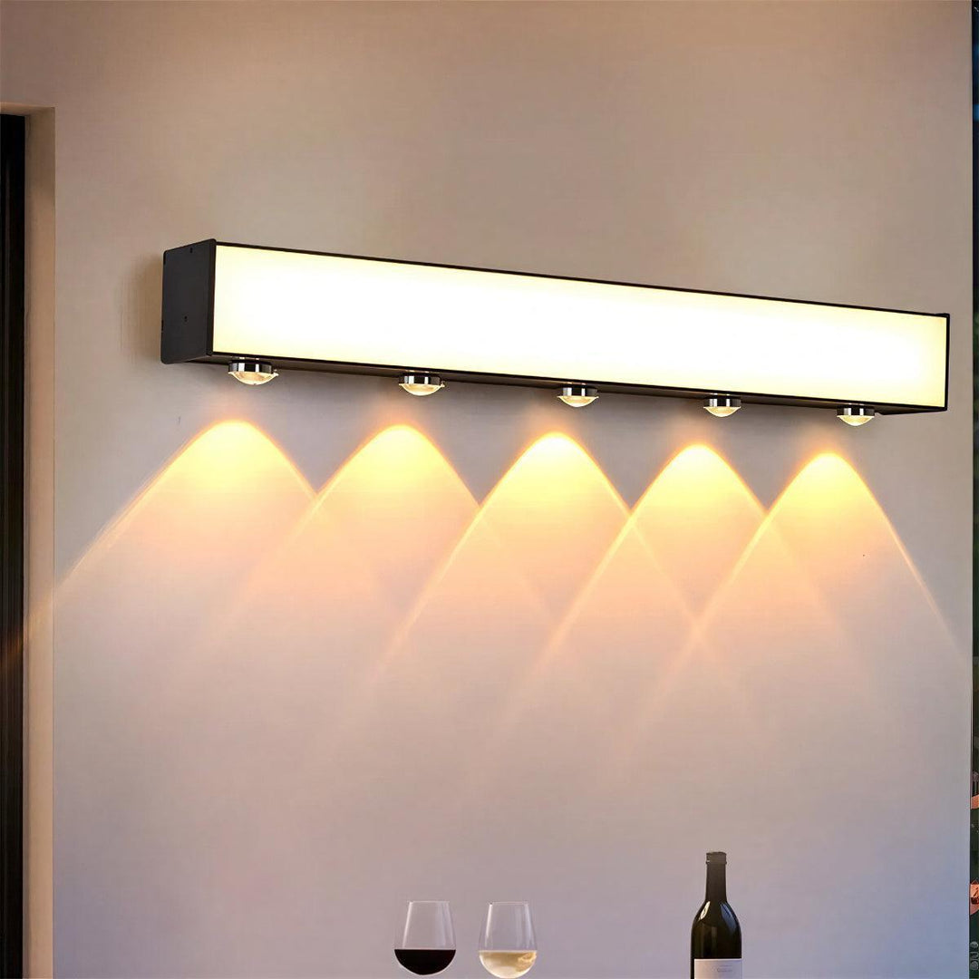 Exterior Wall Light For Garden Pathway Fence Illumination