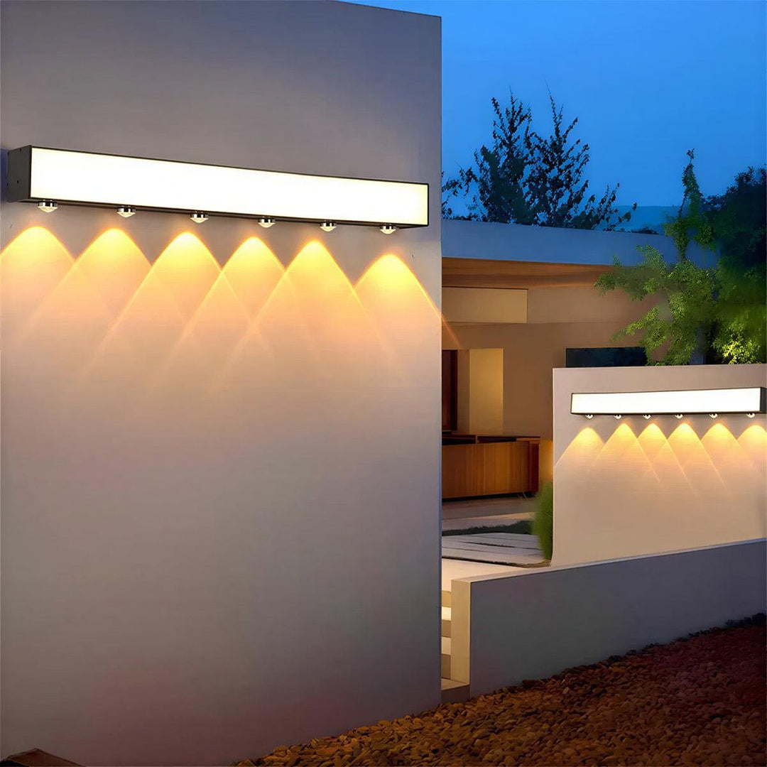 Exterior Wall Light For Garden Pathway Fence Illumination