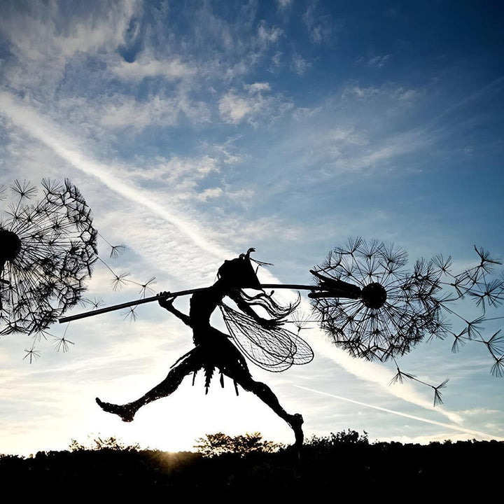 Fairy Garden Ornament Sculpture For Enchanted Outdoor Decor