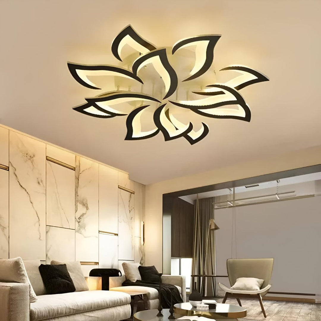 Flower Flush Mount Ceiling Light With Modern Design