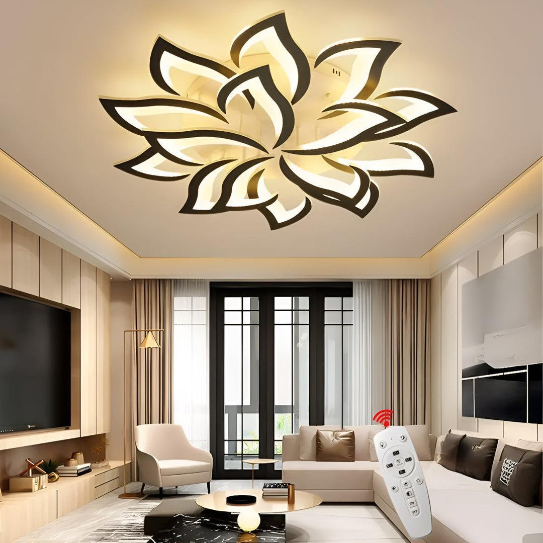 Flower Flush Mount Ceiling Light With Modern Design