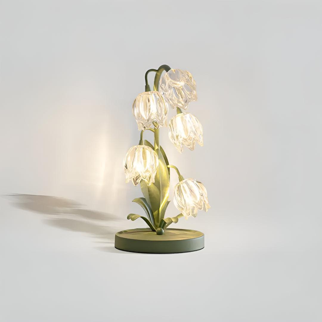 Flower Table Lamp With Nature Inspired Lily Design For Aesthetics