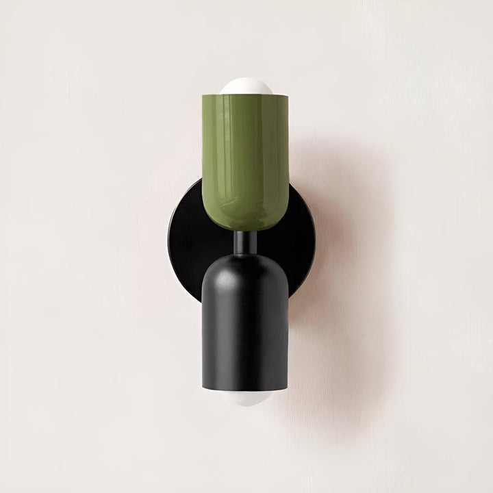 Indoor Double Wall Light With Up And Down Lamp Fixture