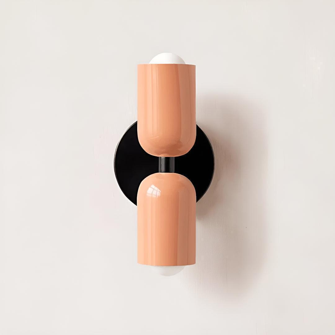 Indoor Double Wall Light With Up And Down Lamp Fixture