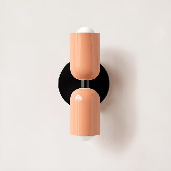 Indoor Double Wall Light With Up And Down Lamp Fixture