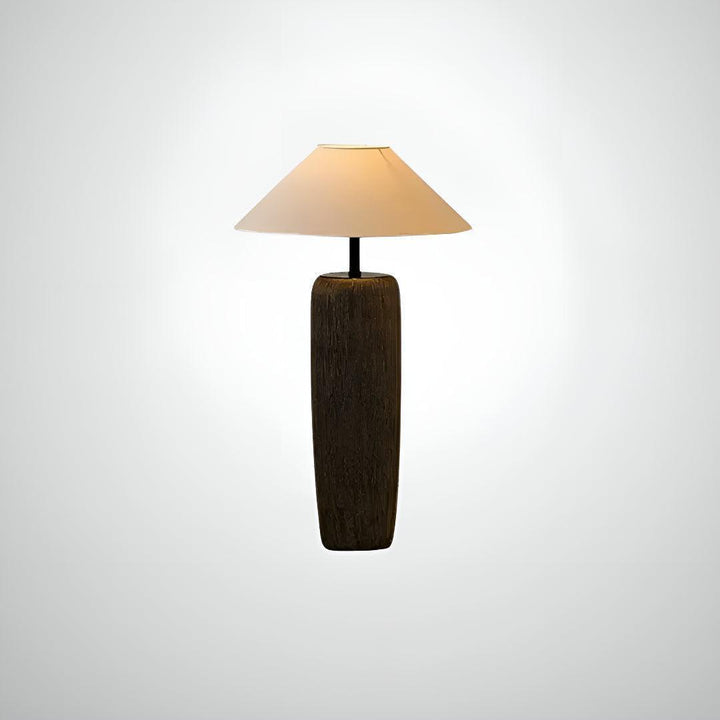 Japanese Floor Lamp For Living Room Ambience With Fabric Shade