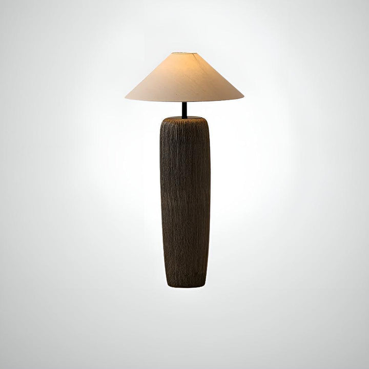 Japanese Floor Lamp For Living Room Ambience With Fabric Shade