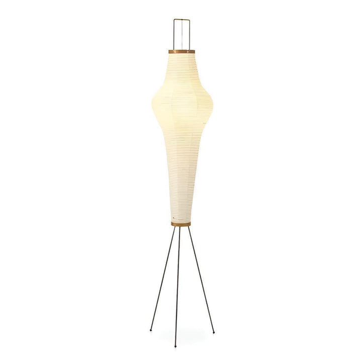 Japanese Washi Akari Paper Floor Lamp With Warm Glow