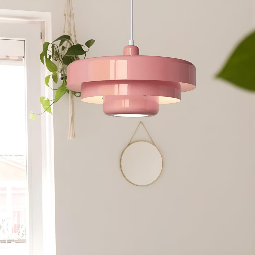 Layered Mid Century Nordic Pendant Lighting Fixture