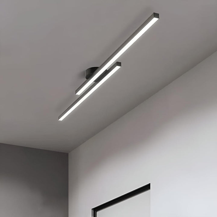 Linear Flush Mount Ceiling Light Strip Fixture