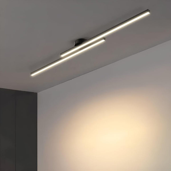 Linear Flush Mount Ceiling Light Strip Fixture