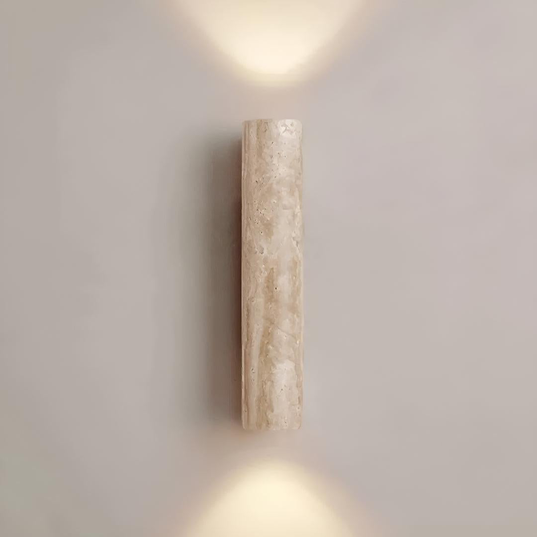 Marble Wall Light Indoor Sconce With Ambient Accent Lighting