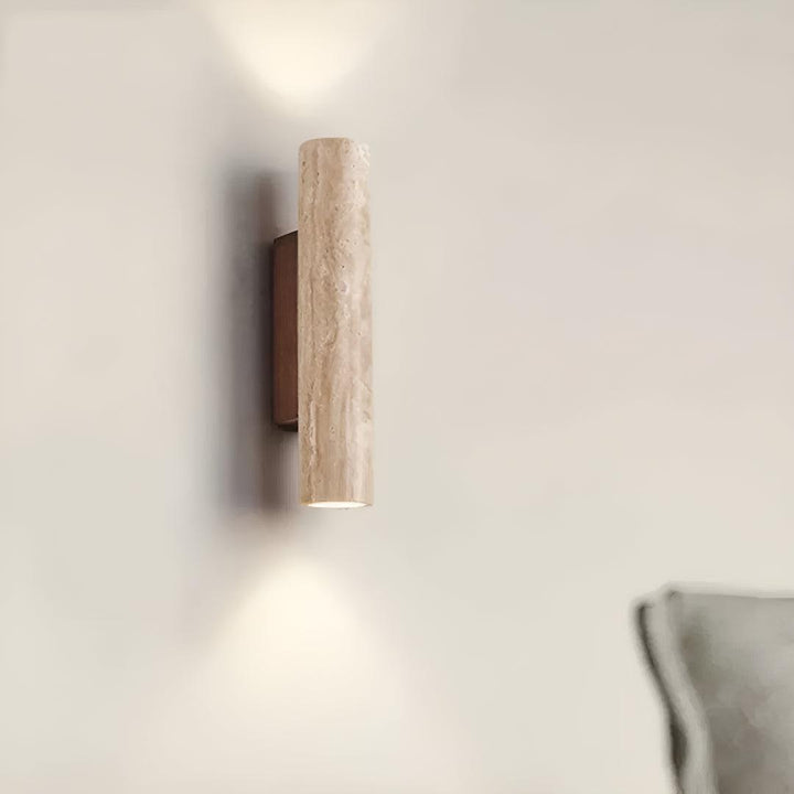 Marble Wall Light Indoor Sconce With Ambient Accent Lighting