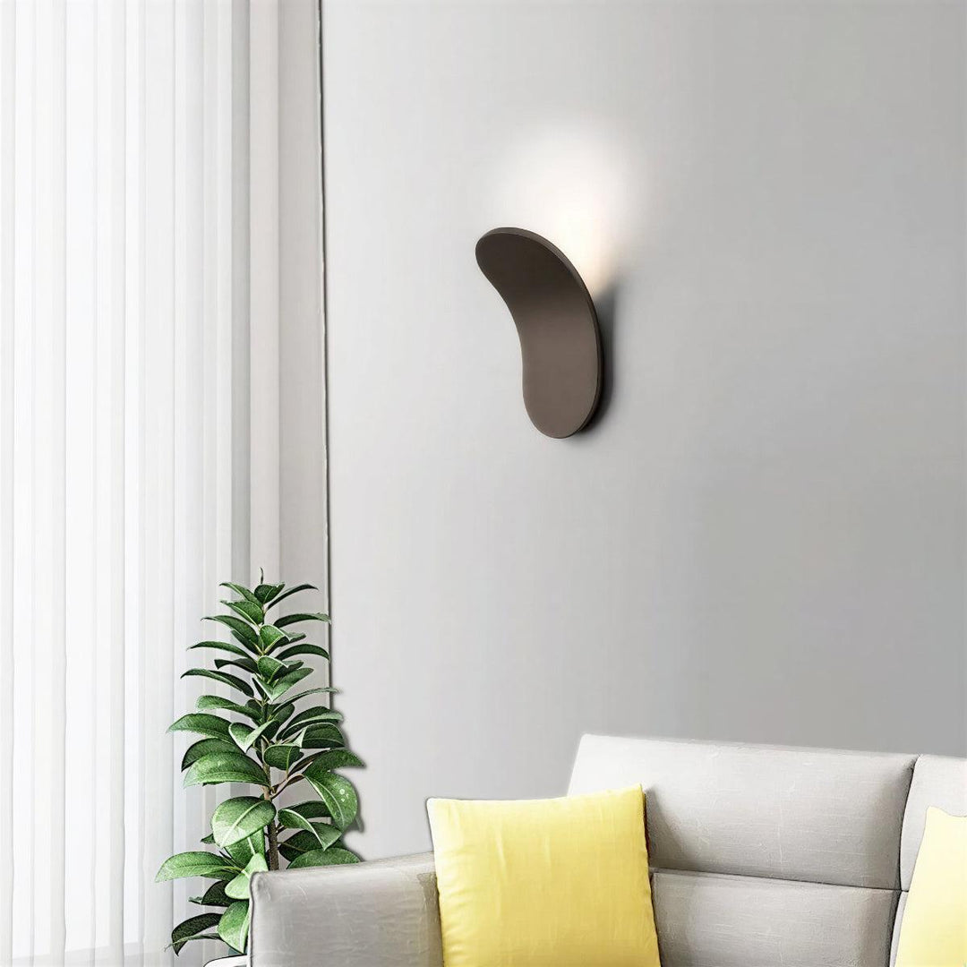 Mid Century Curved Nordic Wall Light Sconce With Contemporary Design