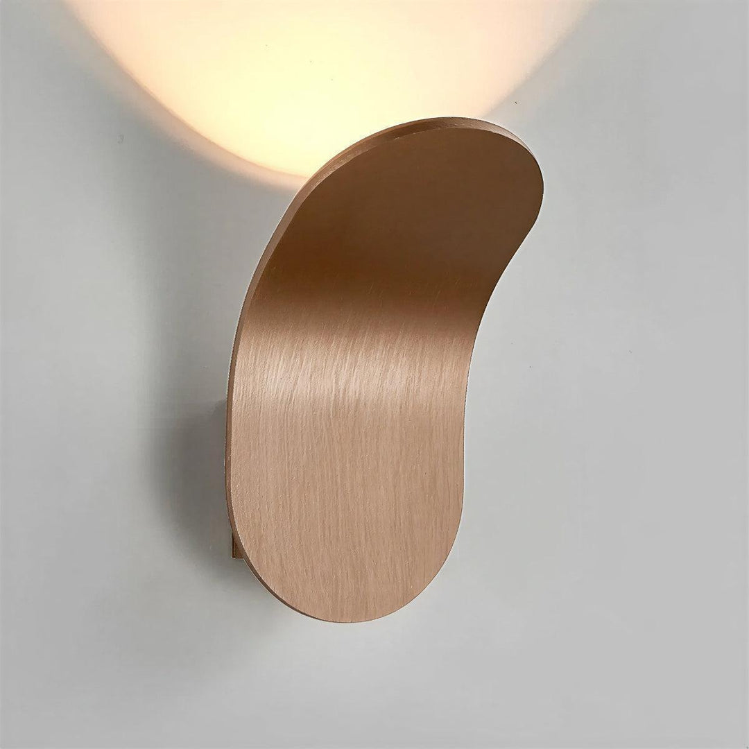 Mid Century Curved Nordic Wall Light Sconce With Contemporary Design