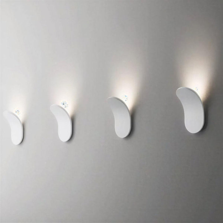 Mid Century Curved Nordic Wall Light Sconce With Contemporary Design