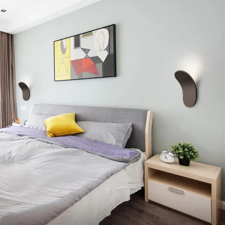 Mid Century Curved Nordic Wall Light Sconce With Contemporary Design