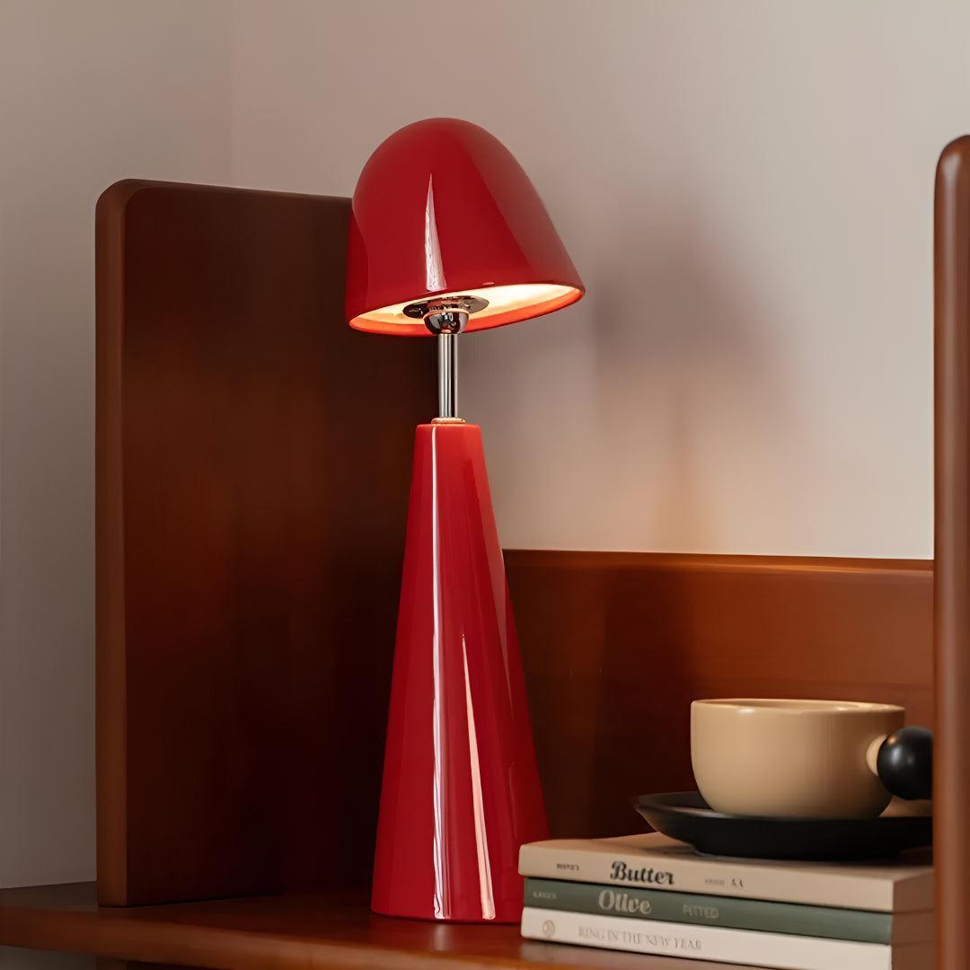 Mid Century Table Lamp With Adjustable Light