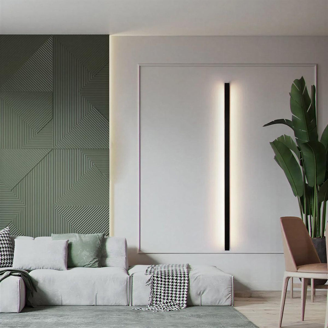 Minimalist Linear Wall Light Sconce For Architectural Indoor Lighting