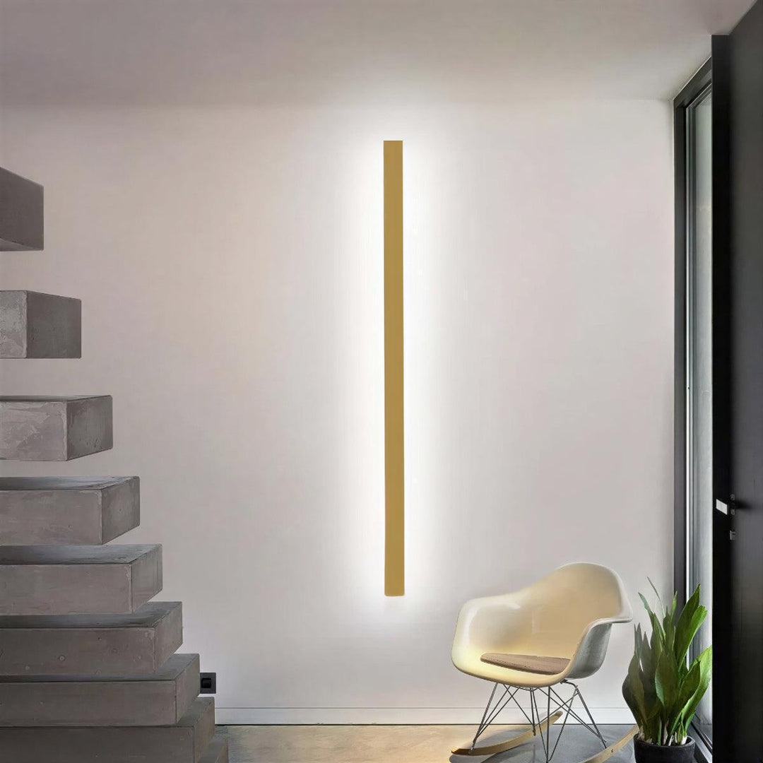 Minimalist Linear Wall Light Sconce For Architectural Indoor Lighting