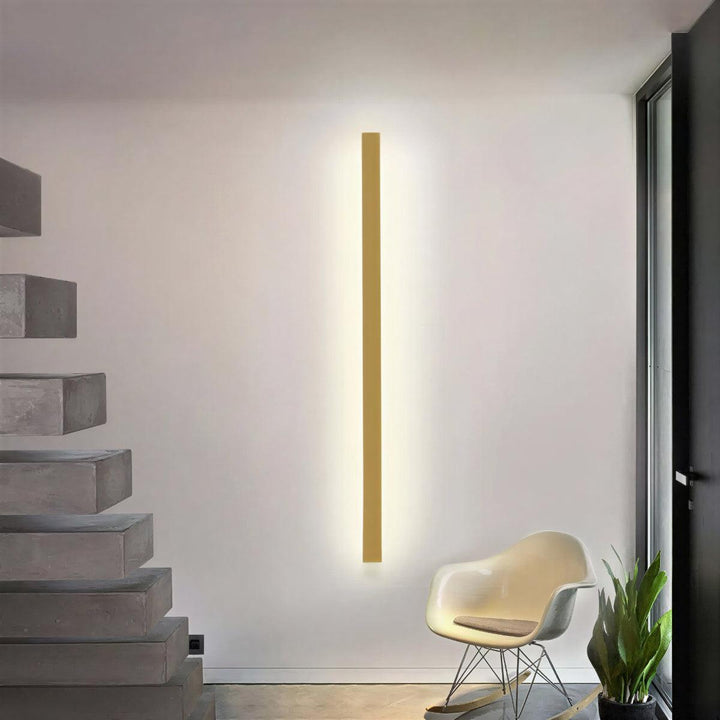 Minimalist Linear Wall Light Sconce For Architectural Indoor Lighting