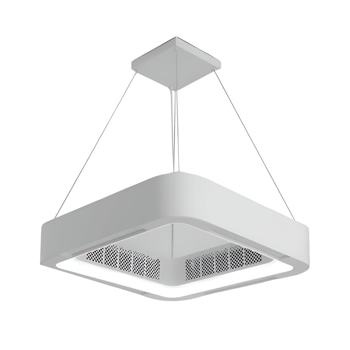 Modern Bladeless Ceiling Fan Light With Low Profile Design