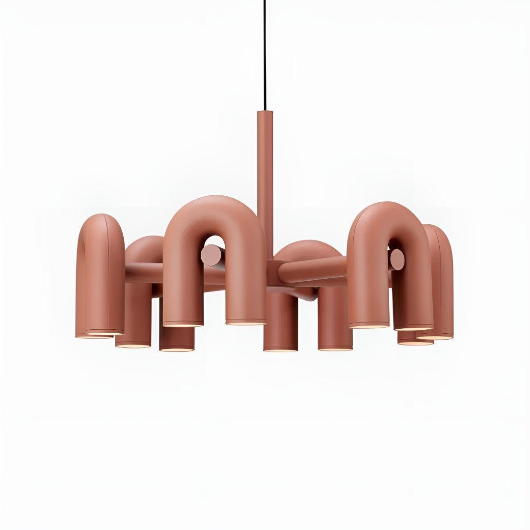 Modern Chandelier Light With Adjustable U-Shape Modules