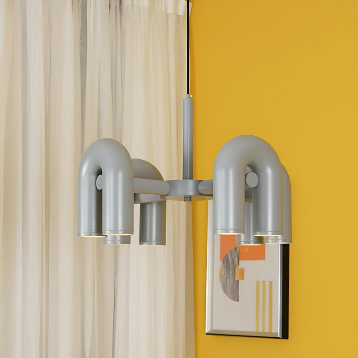 Modern Chandelier Light With Adjustable U-Shape Modules