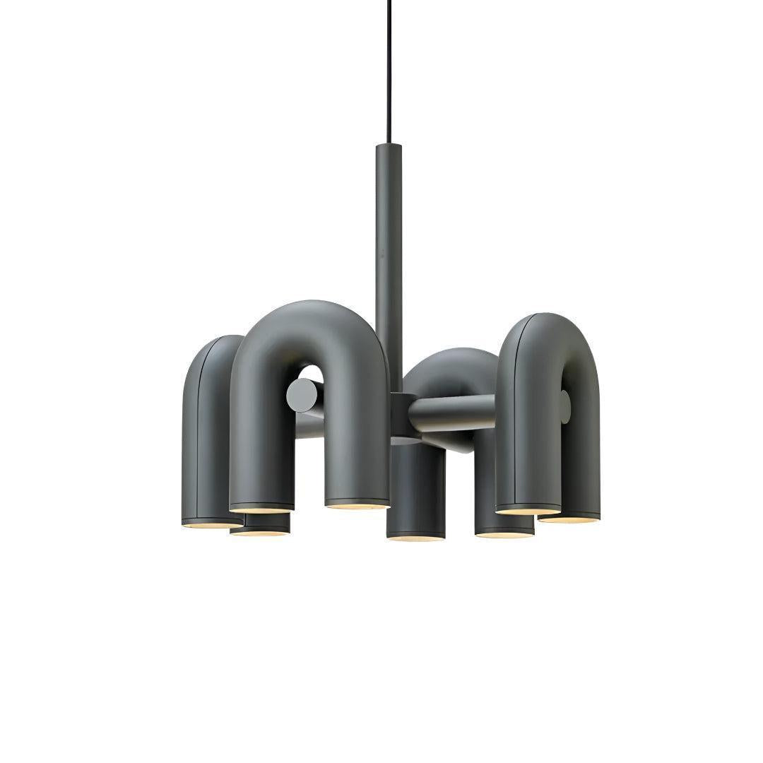 Modern Chandelier Light With Adjustable U-Shape Modules