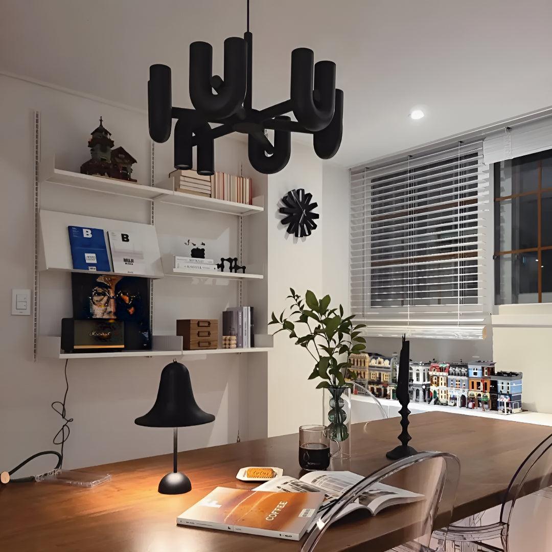 Modern Chandelier Light With Adjustable U-Shape Modules